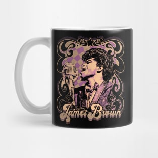 Brown Color Funky Art Mug